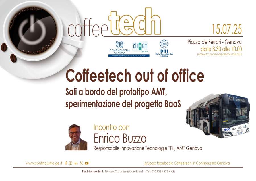 Locandina Coffeetech out of office