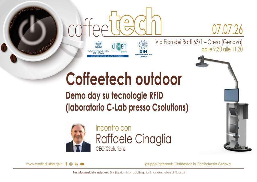 Locandina Coffeetech outdoor