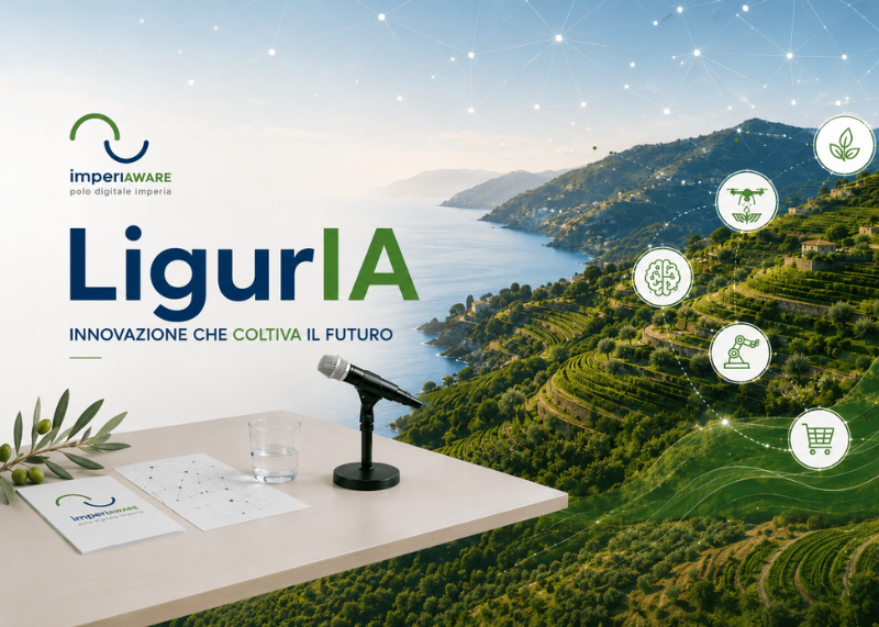 Immagine del progetto LigurIA dedicato all'innovazione nell'agroalimentare