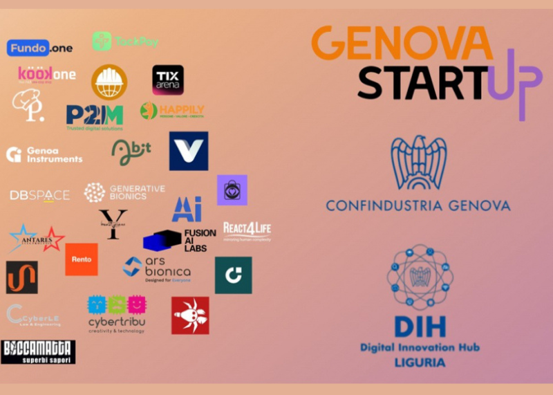 Immagine rappresentativa del progetto BIG2Be con i loghi delle startup partecipanti e dei partner promotori.